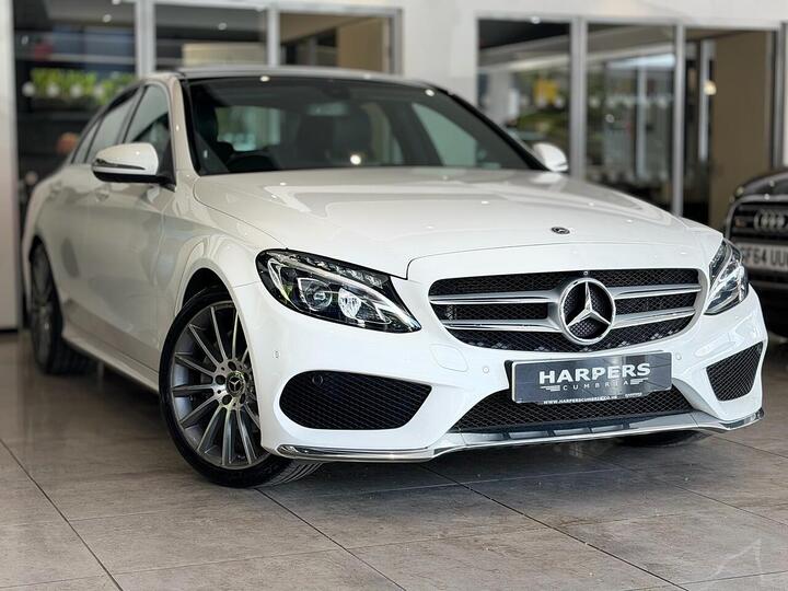 Mercedes-Benz C Class 2.0 C200 AMG Line (Premium) G-Tronic+ Euro 6 (s/s) 4dr
