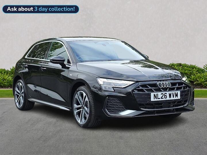 Audi A3 1.5 TFSIe 17.9kWh S Line Sportback S Tronic Euro 6 (s/s) 5dr