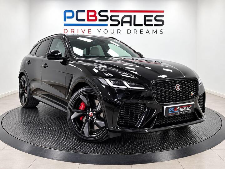 Jaguar F-PACE 5.0 P550 V8 SVR Quickshift AWD Euro 6 (s/s) 5dr