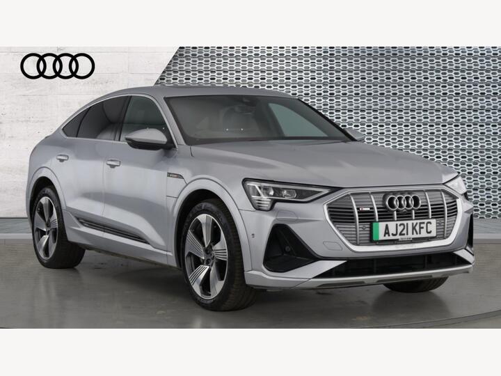 Audi E-tron 50 S Line Sportback Auto Quattro 5dr 71.2kWh