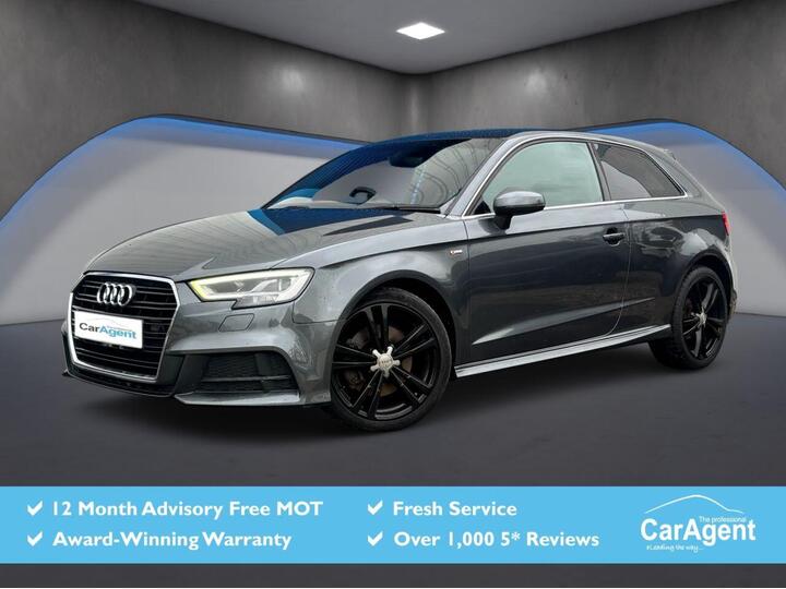Audi A3 2.0 TFSI S Line S Tronic Euro 6 (s/s) 3dr