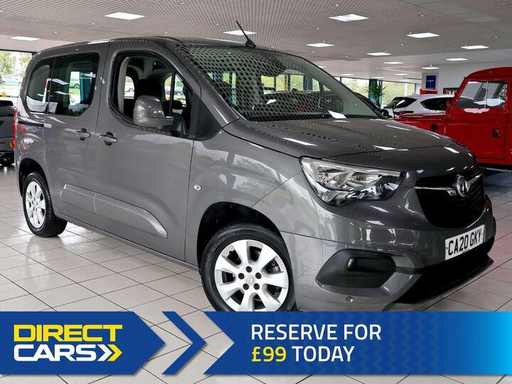 Vauxhall Combo Life 1.2 Turbo Energy Euro 6 (s/s) 5dr Vauxhall Combo Life 1.2 Turbo Energy Euro 6 (s/s) 5dr