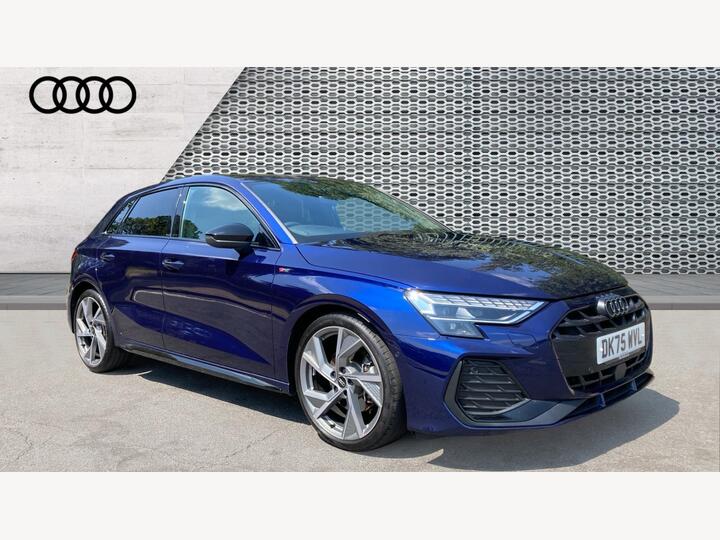 Audi A3 1.5 TFSI Black Edition Sportback S Tronic Euro 6 (s/s) 5dr