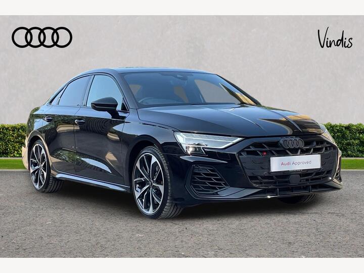 Audi S3 Saloon 2.0 TFSI Black Edition S Tronic Quattro Euro 6 (s/s) 4dr