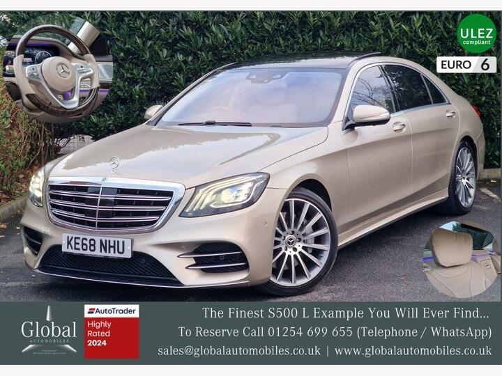Mercedes-Benz S-CLASS 3.0 S500L MHEV AMG Line (Executive, Premium Plus) G-Tronic+ Euro 6 (s/s) 4dr