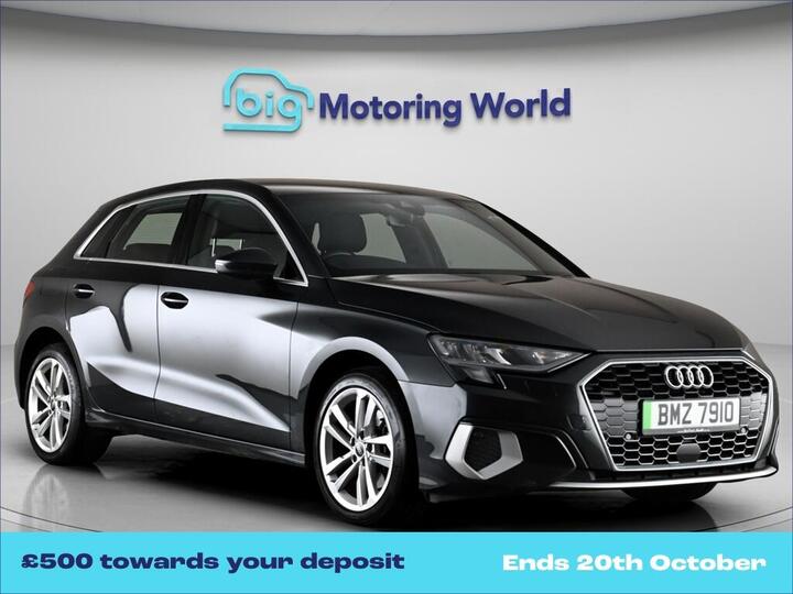 Audi A3 1.4 TFSIe 40 Sport Sportback S Tronic Euro 6 (s/s) 5dr 13kWh