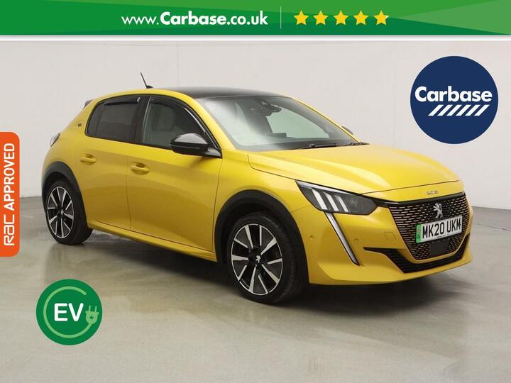 Peugeot E-208 50kWh GT Auto 5dr Peugeot E-208 50kWh GT Auto 5dr