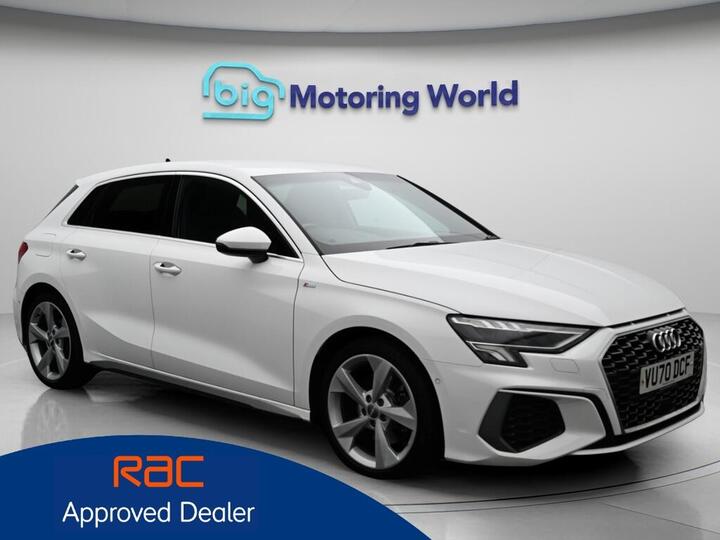 Audi A3 1.5 TFSI 35 S Line Sportback S Tronic Euro 6 (s/s) 5dr