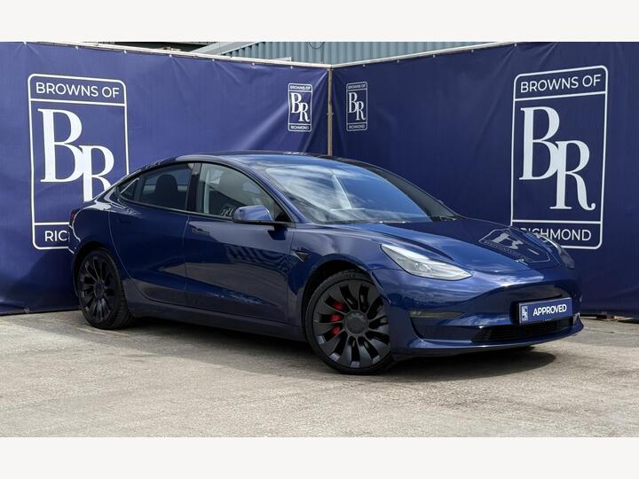 Tesla Model 3 (Dual Motor) Performance Auto 4WDE 4dr (Performance Upgrade)