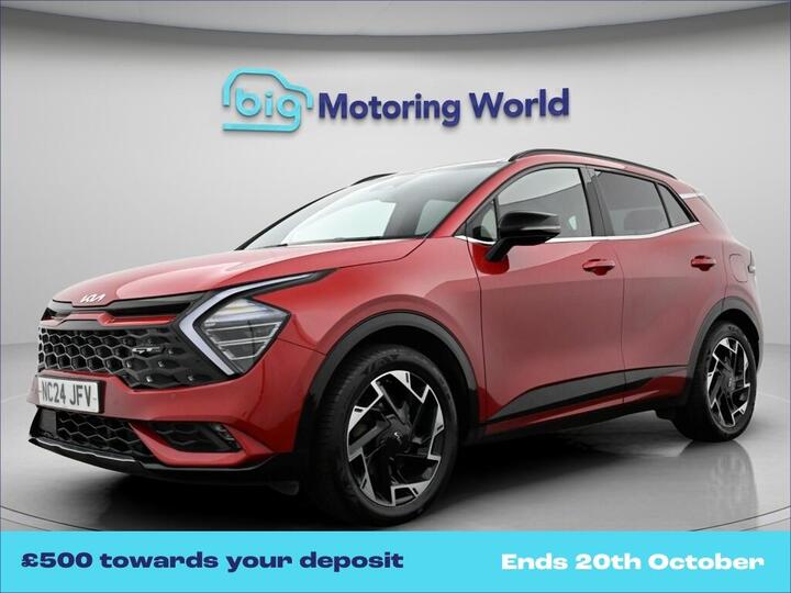 Kia Sportage 1.6 T-GDi 13.8kWh GT-Line S Auto AWD Euro 6 (s/s) 5dr