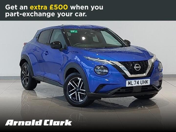 Nissan Juke 1.0 DIG-T N-Connecta DCT Auto Euro 6 (s/s) 5dr