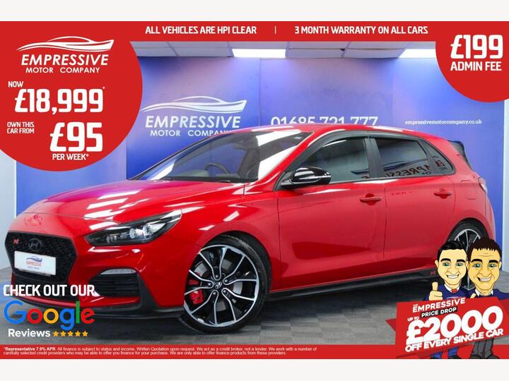 Hyundai I30 2.0 T-GDi N Performance Euro 6 (s/s) 5dr