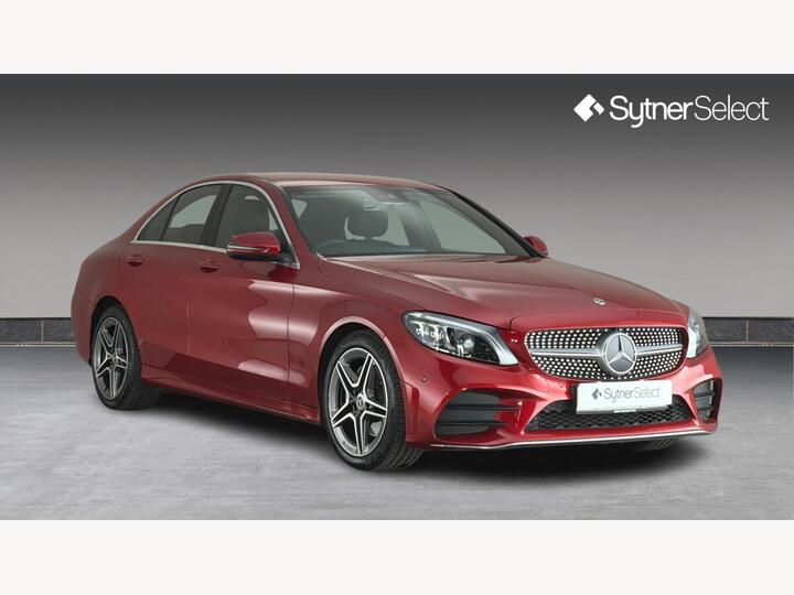 Mercedes-Benz C Class 2.0 C220d AMG Line (Premium) G-Tronic+ Euro 6 (s/s) 4dr