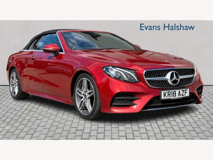 Mercedes-Benz E Class Cabriolet 2.0 E300 AMG Line (Premium) Cabriolet G-Tronic+ Euro 6 (s/s) 2dr