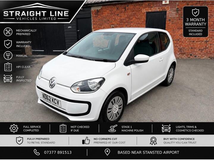 Volkswagen Up! 1.0 BlueMotion Tech Move Up! Euro 5 (s/s) 3dr