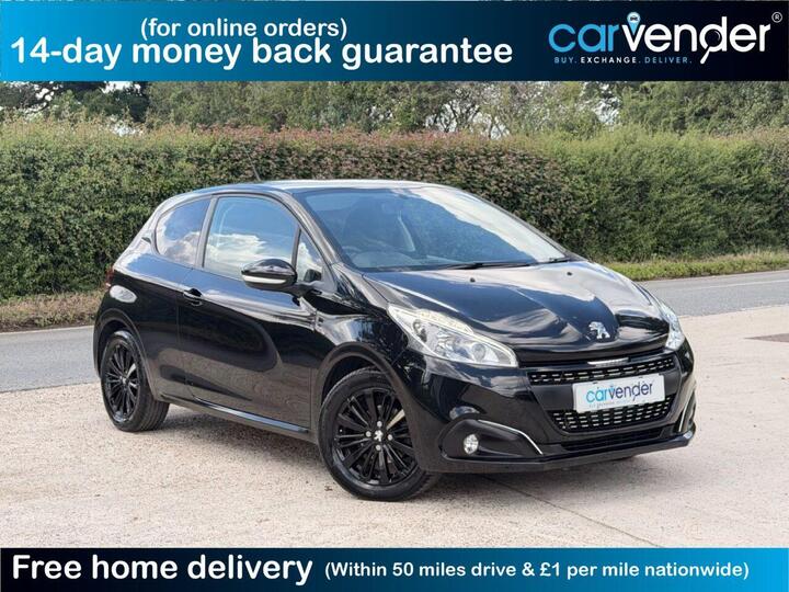 Peugeot 208 1.2 PureTech Black Edition Euro 6 3dr