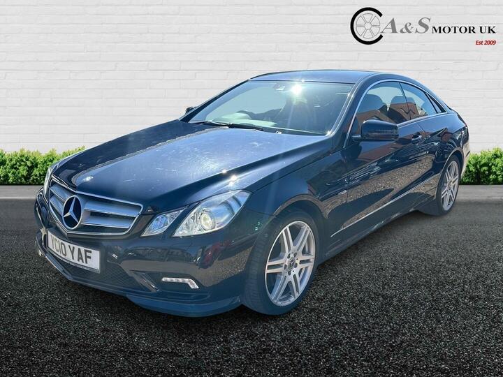 Mercedes-Benz E CLASS 3.0 E350 CDI V6 BlueEfficiency Sport G-Tronic Euro 5 2dr Mercedes-Benz E CLASS 3.0 E350 CDI V6 BlueEfficiency Sport G-Tronic Euro 5 2dr