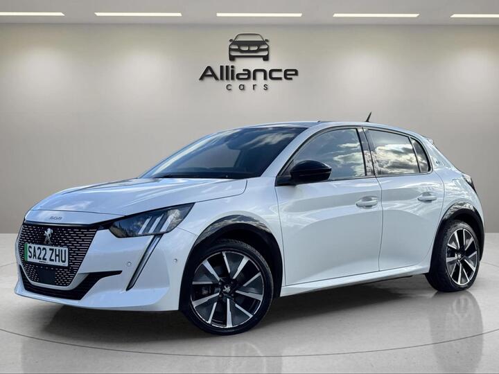 Peugeot E-208 50kWh GT Auto 5dr (7kW Charger)