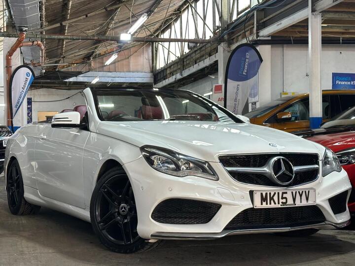 Mercedes-Benz E Class 2.1 E220 BlueTEC AMG Line Cabriolet G-Tronic+ Euro 6 (s/s) 2dr