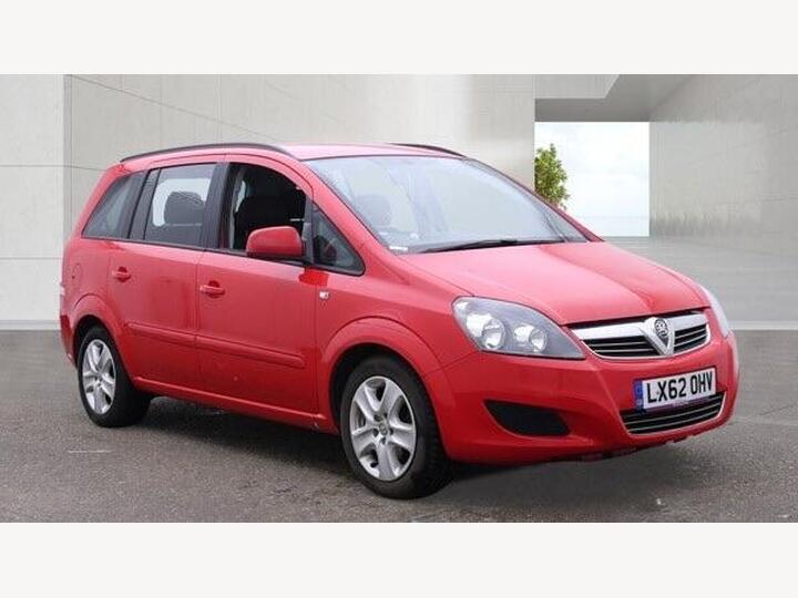 Vauxhall Zafira 1.6 16V Exclusiv Euro 5 5dr