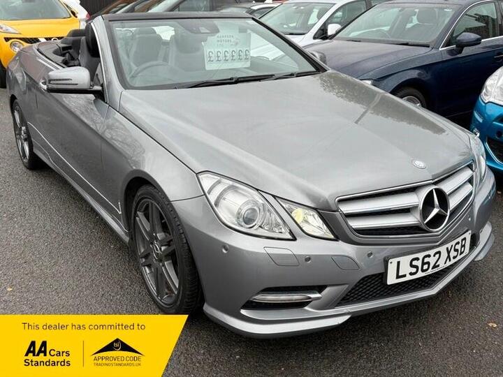 Mercedes-Benz E Class 2.1 E220 CDI BlueEfficiency Sport Cabriolet G-Tronic+ Euro 5 (s/s) 2dr