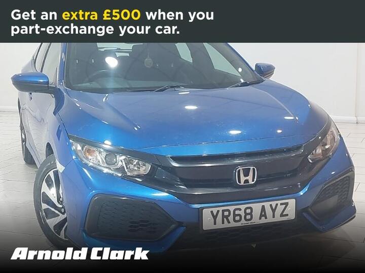 Honda Civic 1.0 VTEC Turbo SE CVT Euro 6 (s/s) 5dr