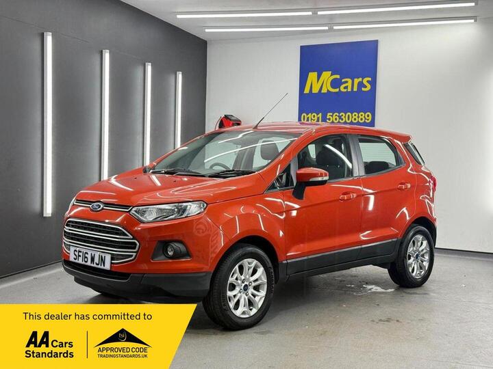Ford EcoSport 1.0T EcoBoost Zetec 2WD Euro 6 (s/s) 5dr