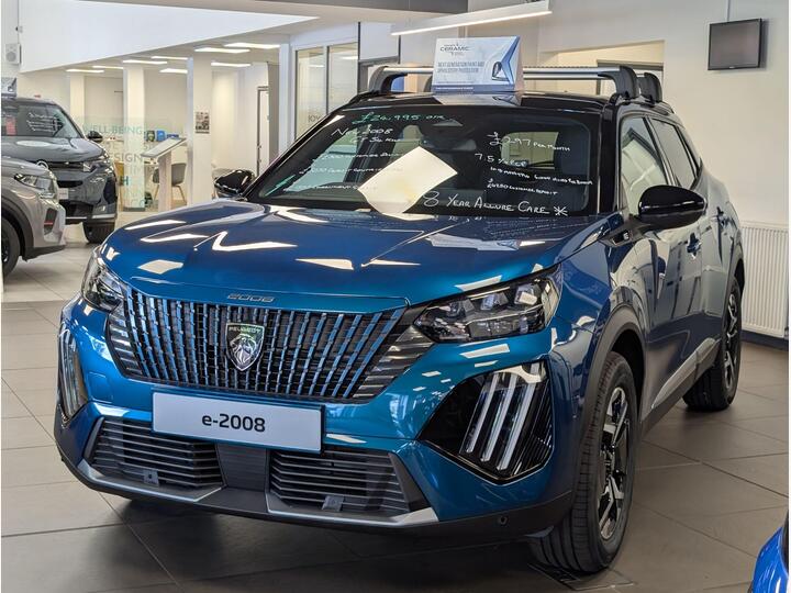 Peugeot E-2008 54kWh GT Auto 5dr (7kW Charger)