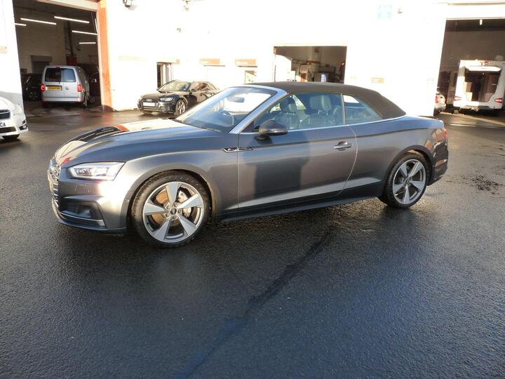 Audi A5 Cabriolet 3.0 TDI V6 S Line S Tronic Quattro Euro 6 (s/s) 2dr Audi A5 Cabriolet 3.0 TDI V6 S Line S Tronic Quattro Euro 6 (s/s) 2dr