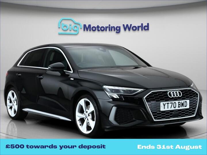 Audi A3 1.5 TFSI 35 S Line Sportback Euro 6 (s/s) 5dr