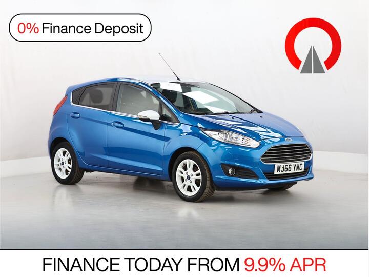 Ford FIESTA 1.0T EcoBoost Zetec Blue Edition Euro 6 (s/s) 5dr