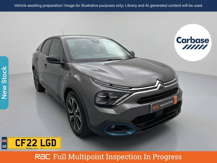 Citroen E-C4 50kWh Shine Plus Auto 5dr (7.4kW Charger)