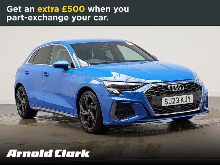 Audi A3 1.0 TFSI 30 S Line Sportback S Tronic Euro 6 (s/s) 5dr