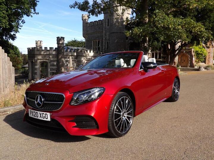 Mercedes-Benz E Class 2.0 E220d AMG Line (Premium) Cabriolet G-Tronic+ 4MATIC Euro 6 (s/s) 2dr