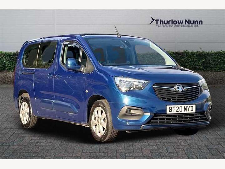 Vauxhall Combo Life 1.5 Turbo D BlueInjection Energy XL MPV Euro 6 (s/s) 5dr (7 Seat) Vauxhall Combo Life 1.5 Turbo D BlueInjection Energy XL MPV Euro 6 (s/s) 5dr (7 Seat)