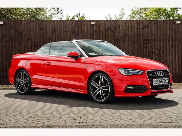 Audi A3 Cabriolet 2.0 TDI S Line S Tronic Quattro Euro 6 (s/s) 2dr (Nav)