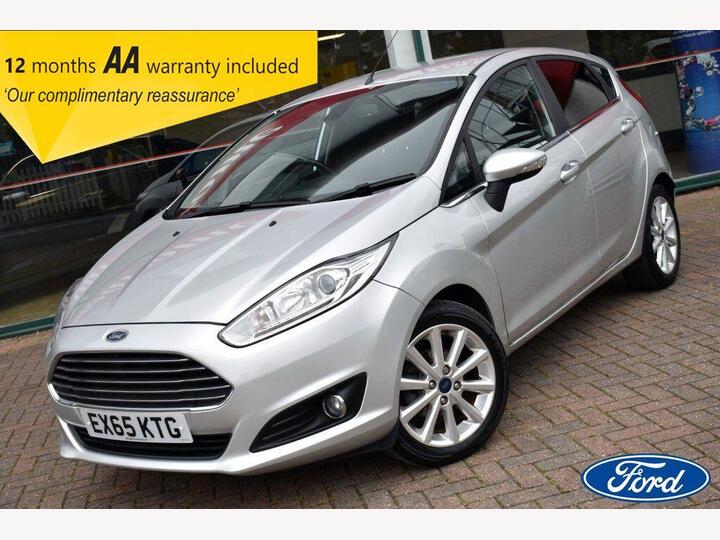 Ford FIESTA 1.0T EcoBoost Titanium Powershift Euro 6 5dr