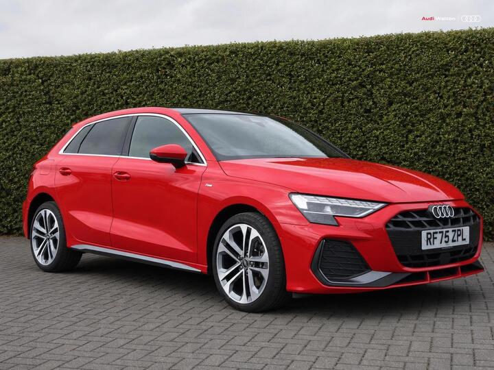 Audi A3 1.5 TFSIe 17.9kWh S Line Sportback S Tronic Euro 6 (s/s) 5dr