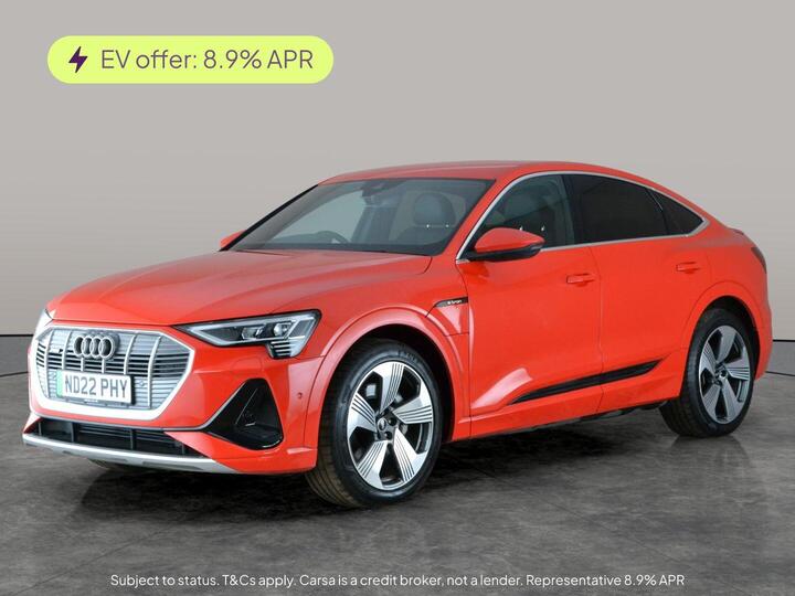 Audi E-tron 55 S Line Sportback Auto Quattro 5dr 95kWh (11kW Charger)