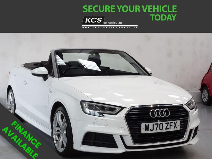 Audi A3 CABRIOLET 1.5 TFSI 35 S Line S Tronic Euro 6 (s/s) 2dr