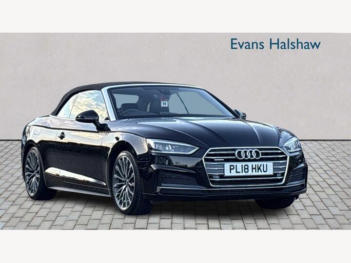Audi A5 CABRIOLET 2.0 TFSI S Line S Tronic Quattro Euro 6 (s/s) 2dr