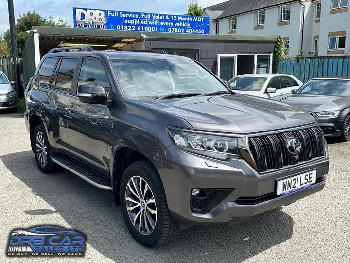 Toyota LAND CRUISER 2.8D Invincible Auto 4WD Euro 6 (s/s) 5dr (7 Seat)