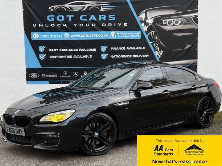 BMW 6 Series Gran Coupe 3.0 640d M Sport Auto Euro 6 (s/s) 4dr