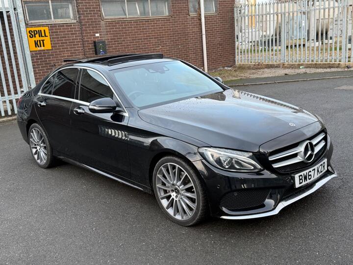 Mercedes-Benz C Class 2.1 C220d AMG Line (Premium Plus) G-Tronic+ 4MATIC Euro 6 (s/s) 4dr