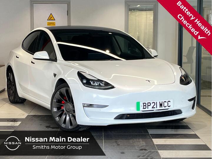 Tesla Model 3 (Dual Motor) Performance Auto 4WDE 4dr (Performance Upgrade)