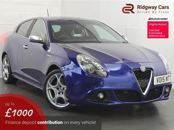 Alfa Romeo Giulietta 1750 TBi Quadrifoglio Verde TCT Euro 6 (s/s) 5dr Alfa Romeo Giulietta 1750 TBi Quadrifoglio Verde TCT Euro 6 (s/s) 5dr
