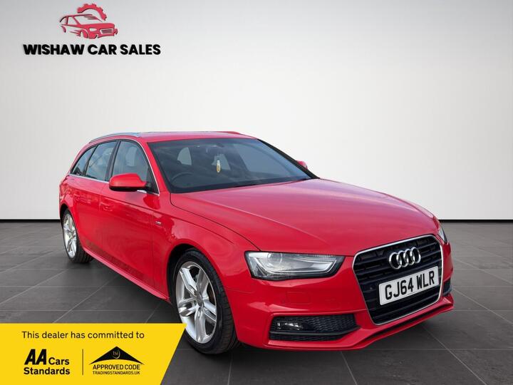 Audi A4 AVANT 2.0 TDI S Line Multitronic Euro 5 (s/s) 5dr Audi A4 AVANT 2.0 TDI S Line Multitronic Euro 5 (s/s) 5dr