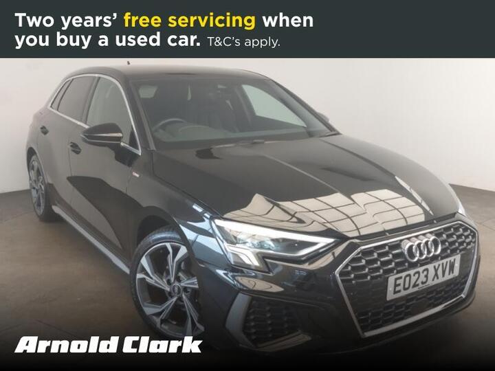 Audi A3 1.0 TFSI 30 S Line Sportback S Tronic Euro 6 (s/s) 5dr
