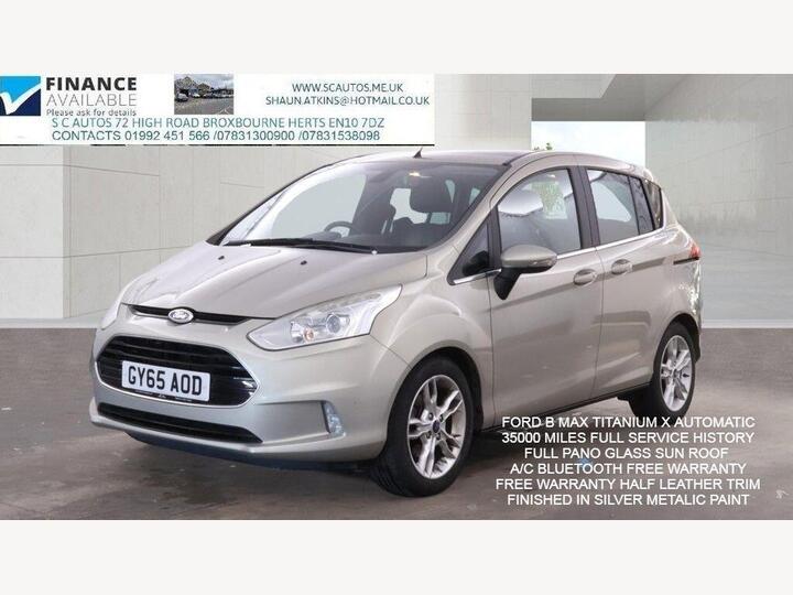 Ford B-Max 1.6 Titanium X Powershift Euro 5 5dr