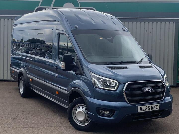 Ford TRANSIT 2.0 460 EcoBlue Limited RWD L4 H3 Euro 6 (s/s) 5dr (17 Seat, DRW)